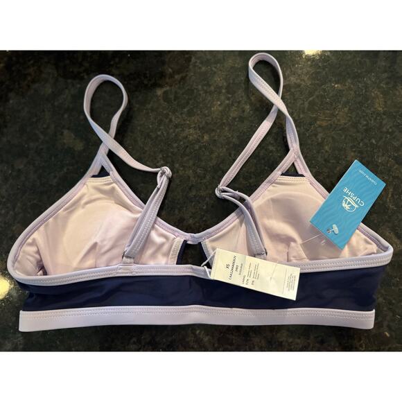 CUPSHE NWT purple bikini top‎ only - Picture 2 of 3